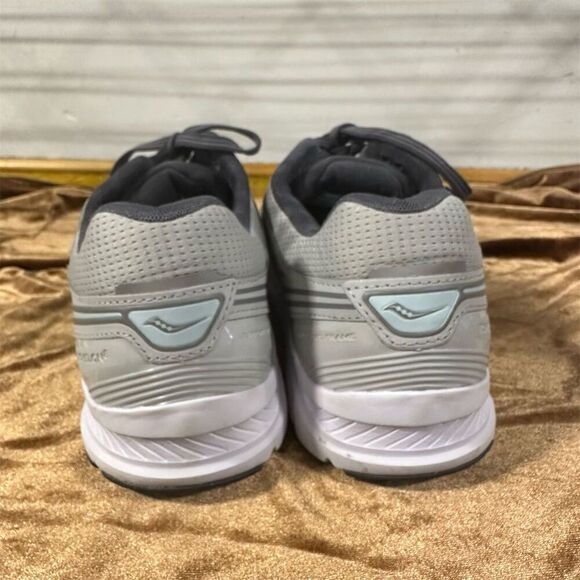 Saucony Women's Echelon 8 Running Shoes Gray Size 9.5 Wide - Picture 3 of 9